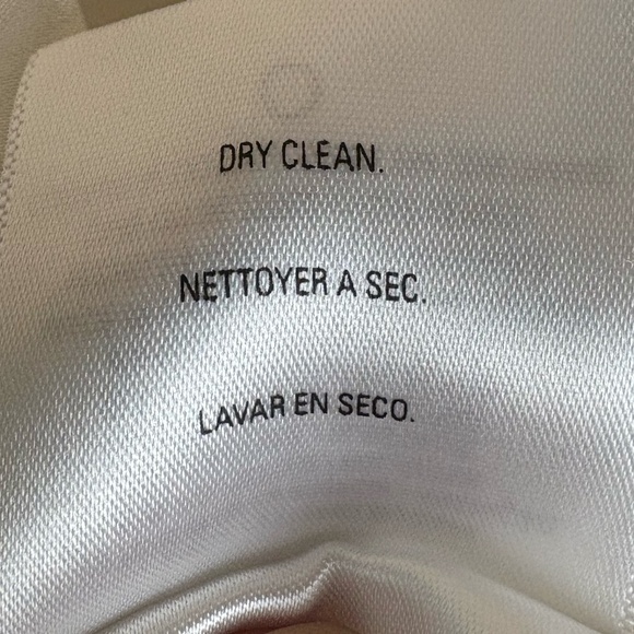 Tahari Satin Abstract Ivory/Brown Animal Print Sheath Sleeveless Lined Dress - Picture 13 of 13